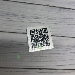 Metal QR Karekod Menü 4x4cm